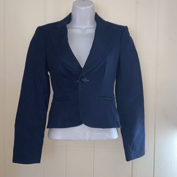 CO' COUTURE Terry Blazer Navy main image 1
